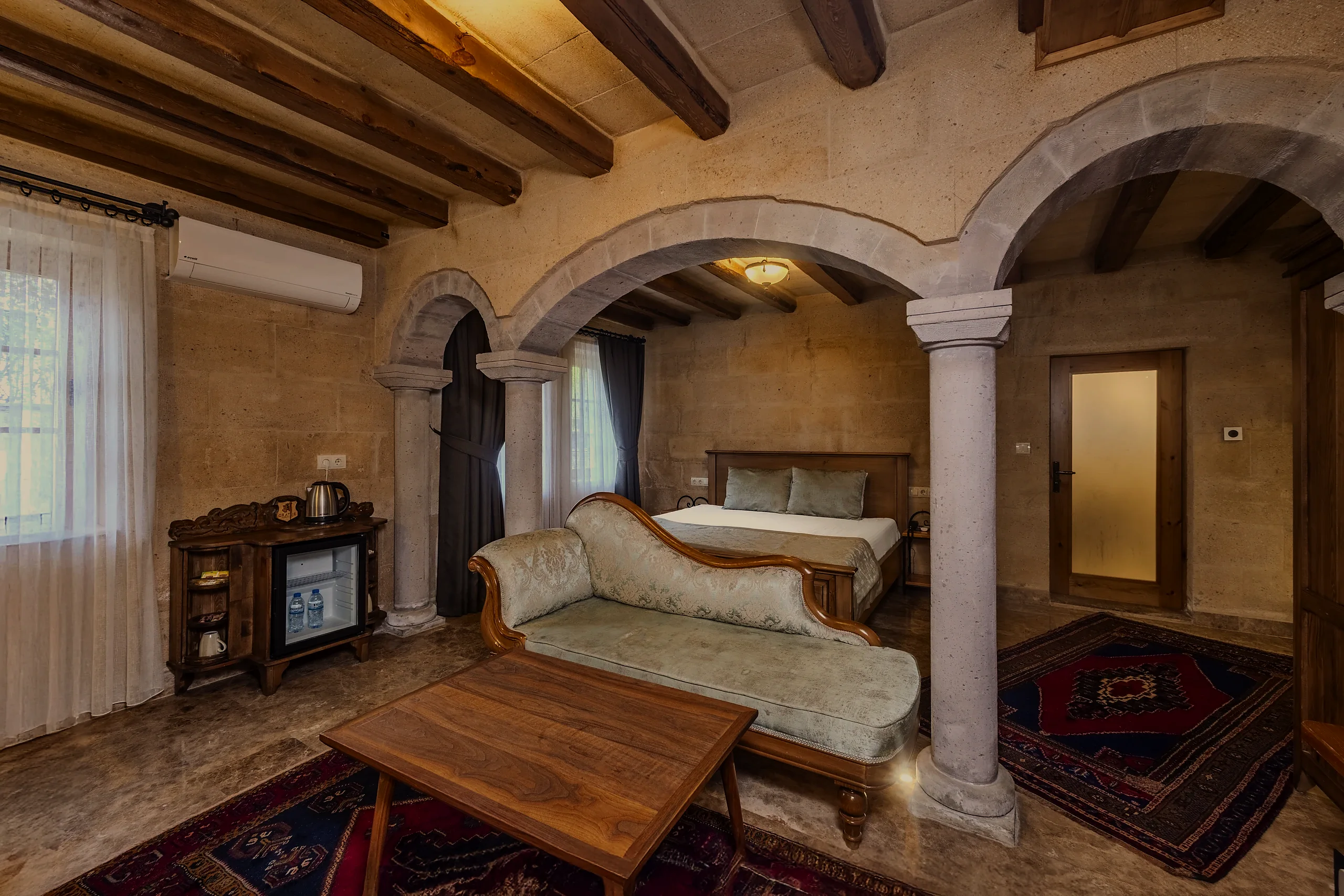 King Suite 201 oturma alanı